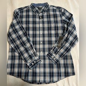 NWT- Men’s Long Sleeve Dress/Casual Shirt